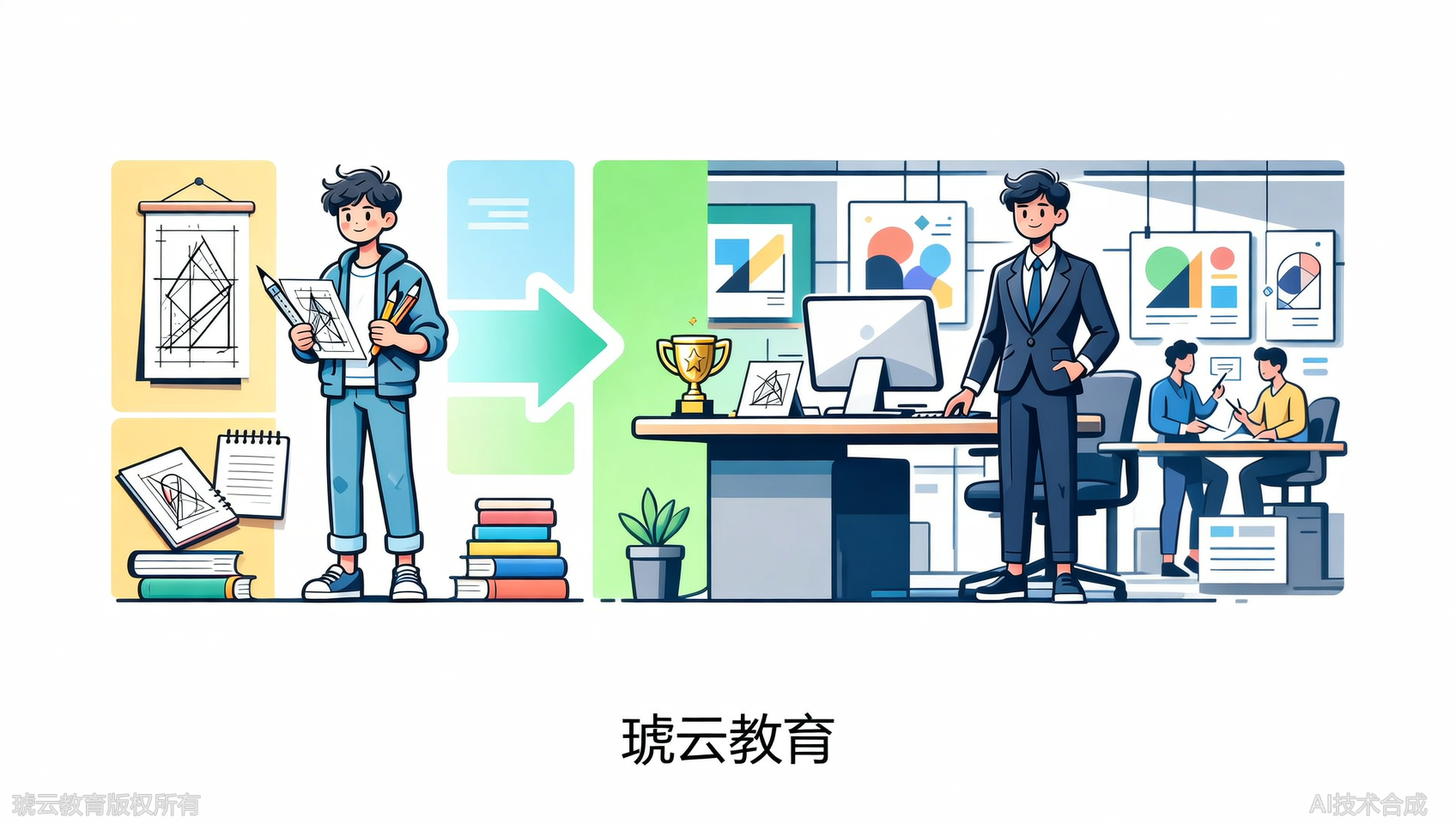 从学员到设计总监，他在琥云教育只用了两年！听听这位老学员的蜕变故事