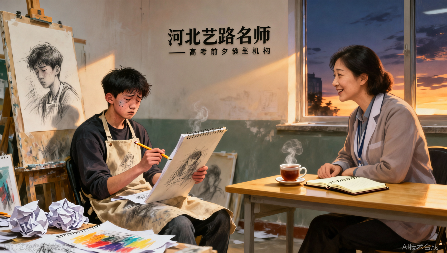 面对高考压力，河北艺路名师的&ldquo;心理能量辅导员&rdquo;是你的定心丸