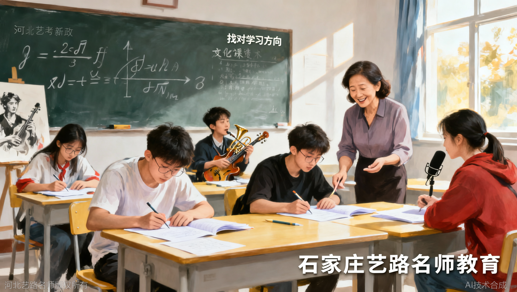 艺考新政下，文化课比重越来越高，你准备好了吗？河北艺路名师深度解析