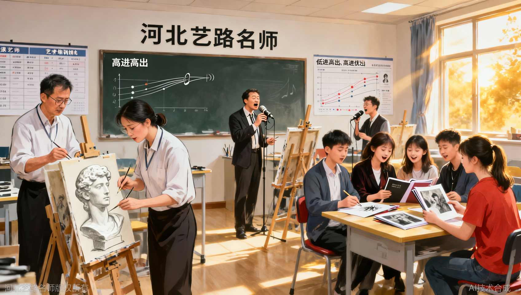学员口碑：河北艺路名师，真正做到低进高出，高进优出