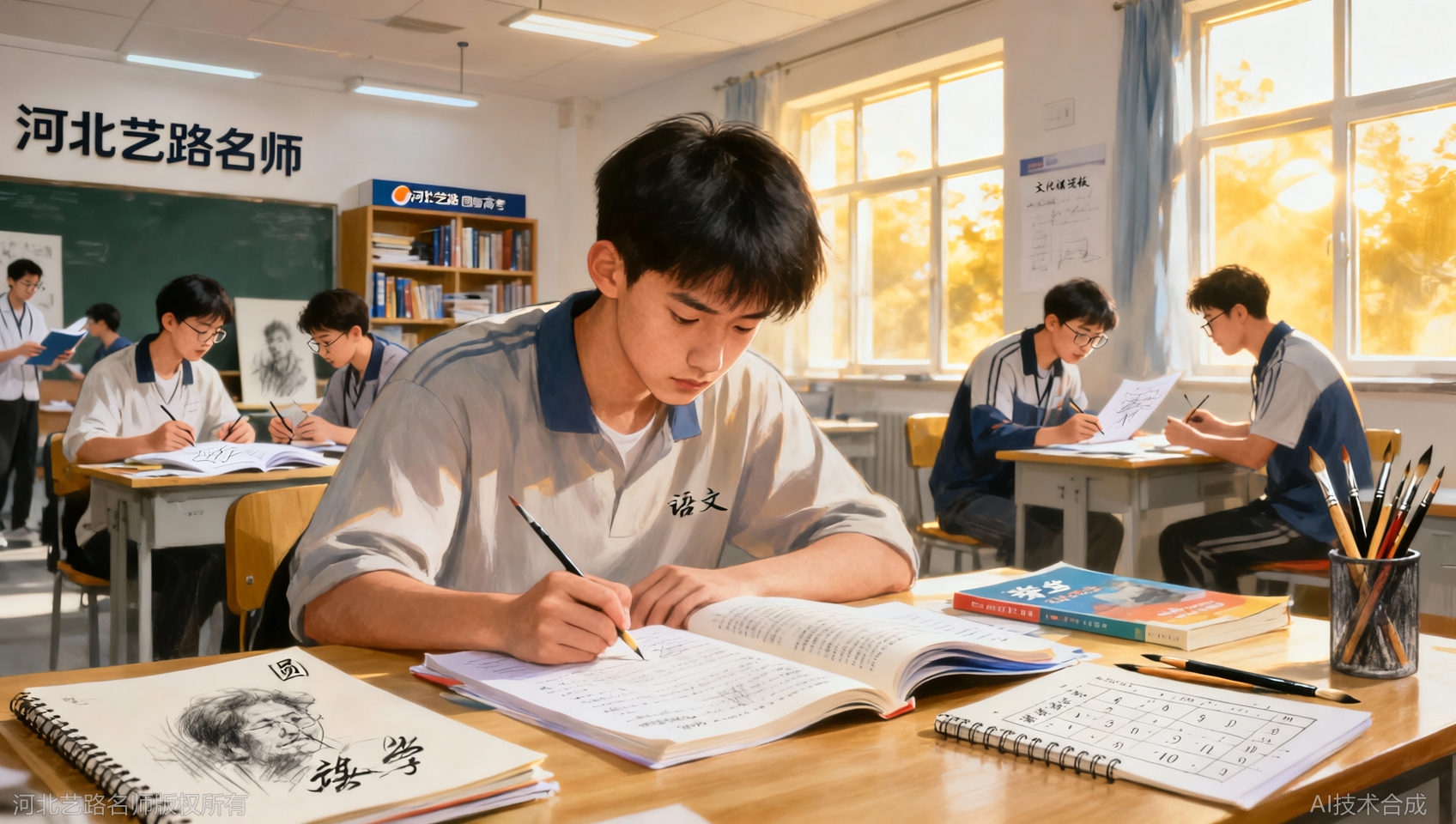 画室里的佼佼者，文化课考场上的&ldquo;矮子&rdquo;？河北艺路名师帮你补齐短板