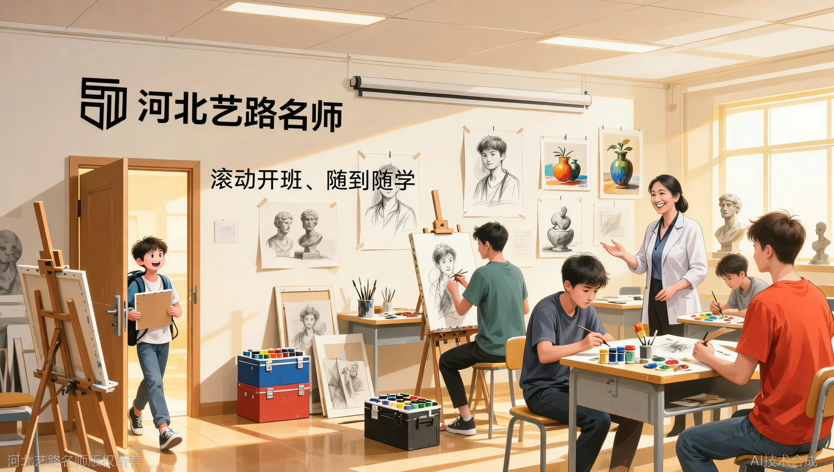 河北艺路名师的&ldquo;滚动开班&rdquo;有多灵活？随到随学，不浪费每一天