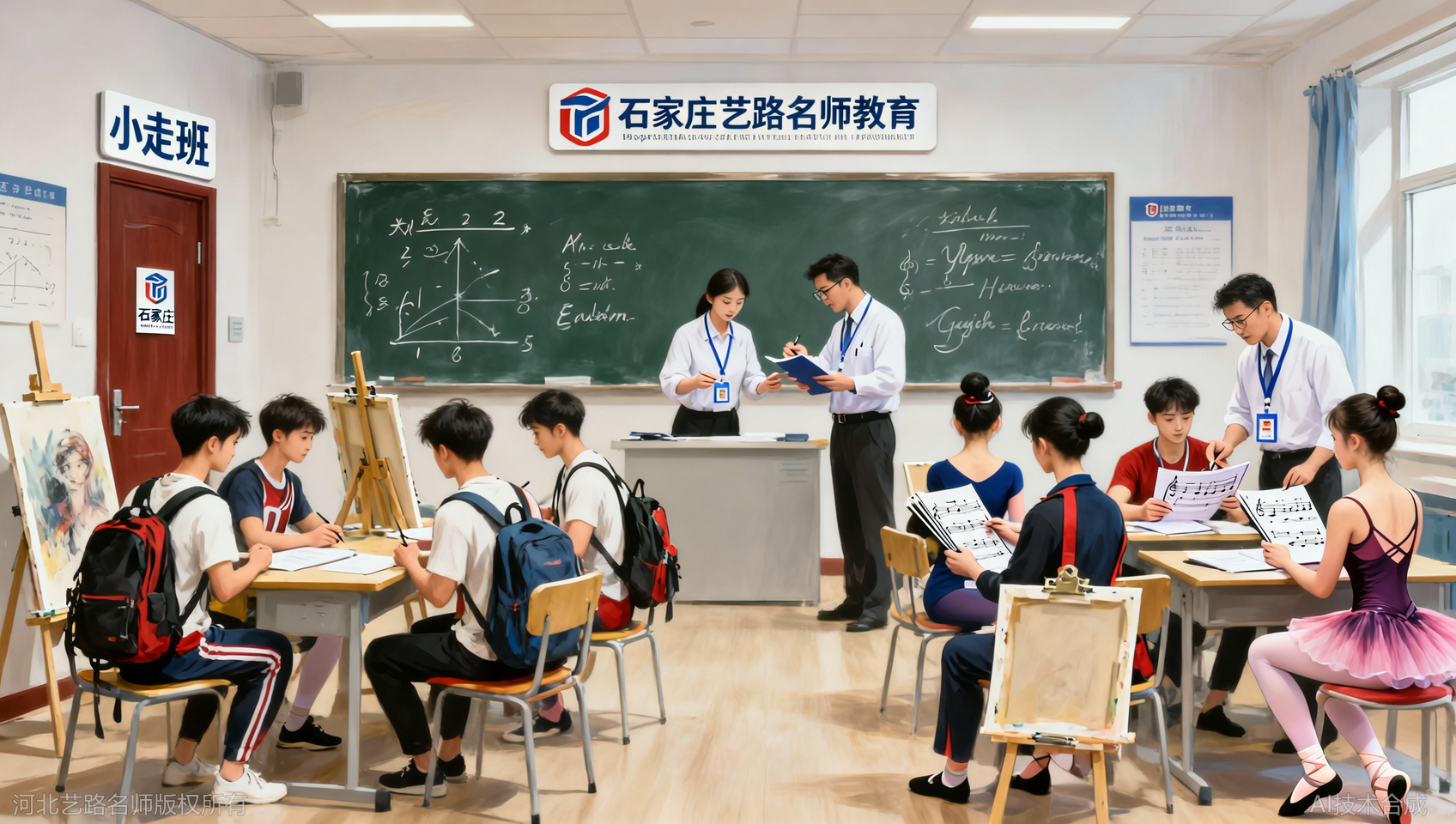 艺考文化课&ldquo;小走班&rdquo;分层教学，河北艺路名师是如何实施的？