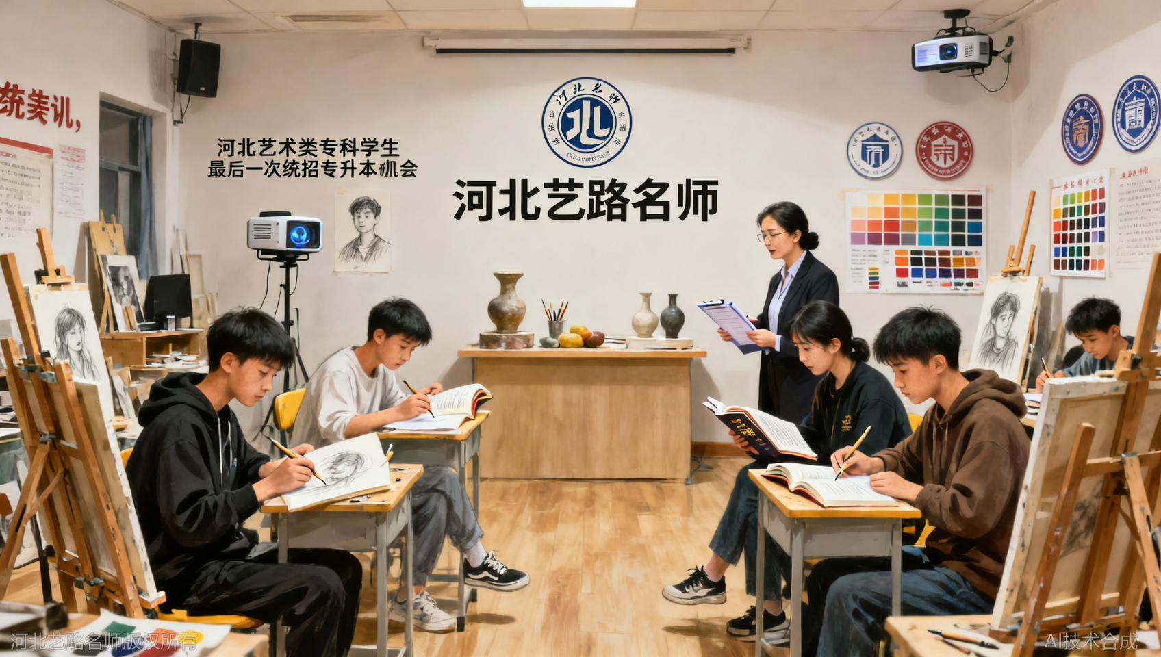 2026年河北省艺术专升本集训，河北艺路名师帮你抓住最后一次统招升本机会
