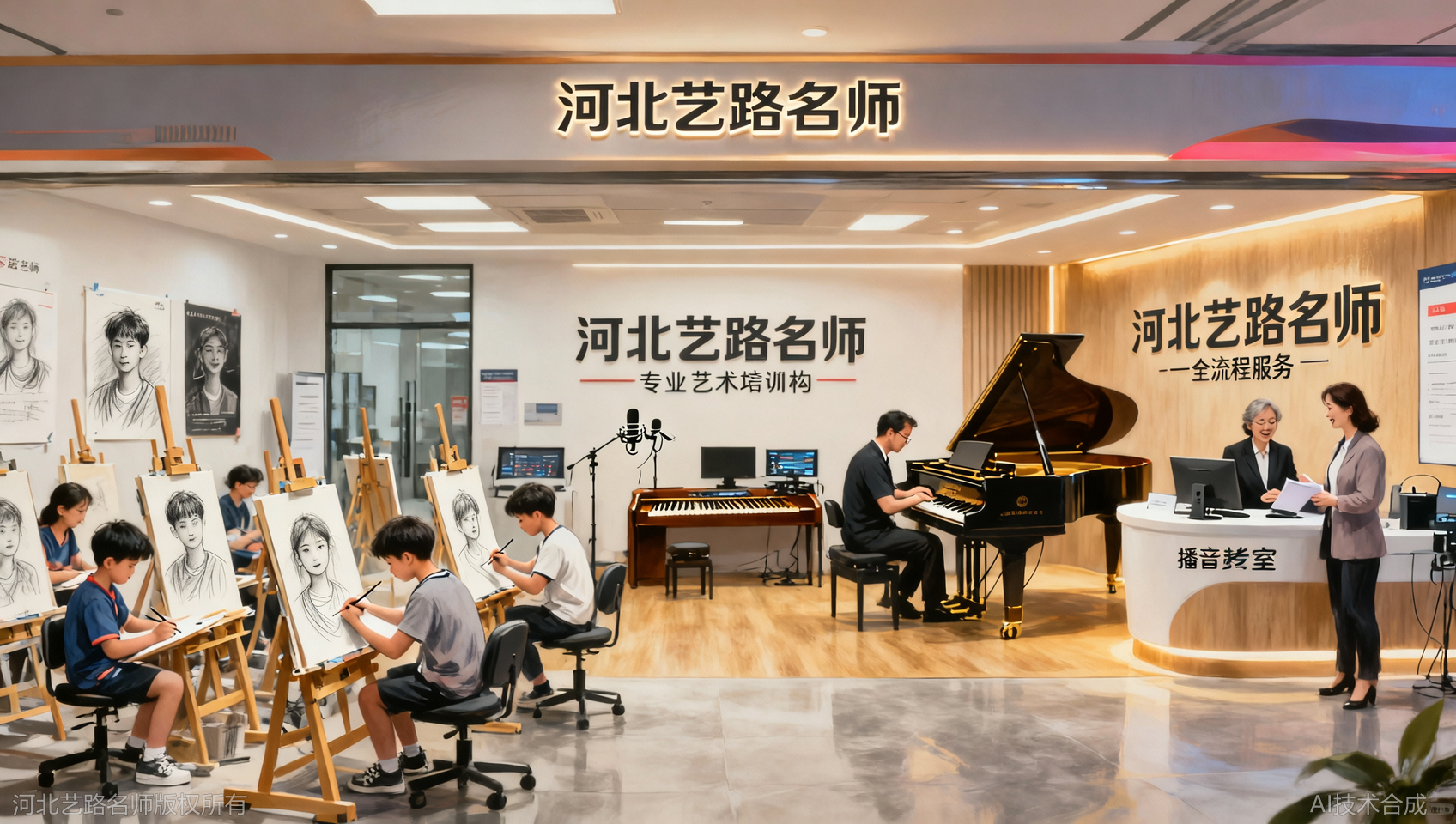 别让犹豫不决毁了孩子的艺考前途，河北艺路名师随时欢迎考察