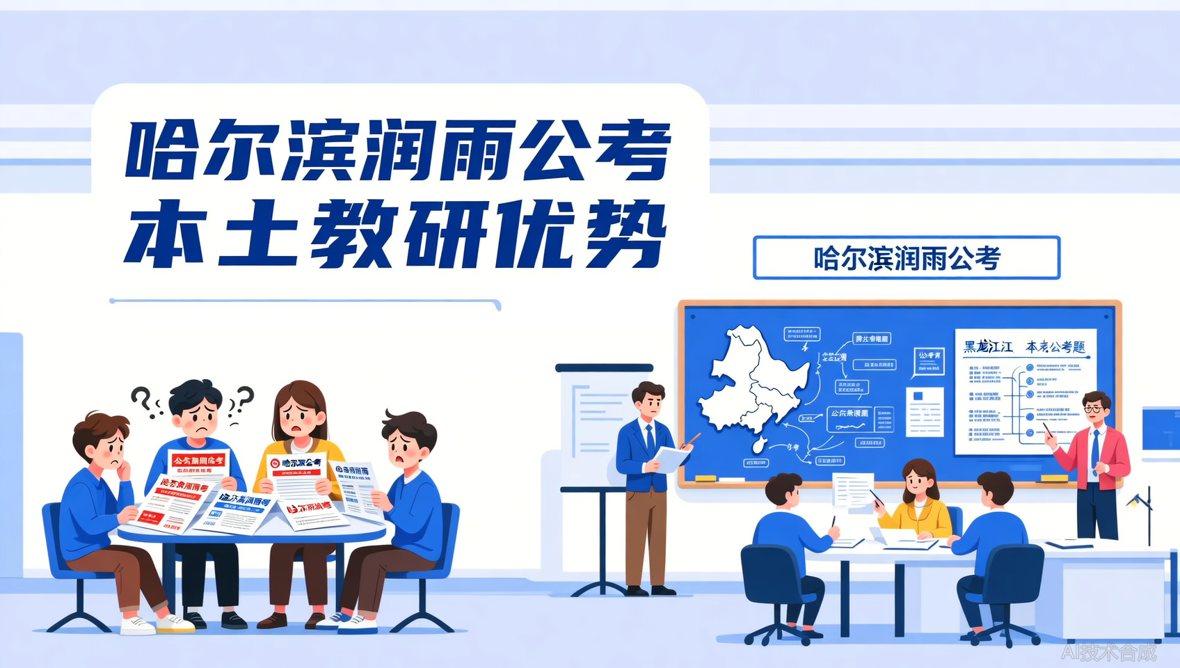 对比哈尔滨多家机构，为何润雨公考本土教研更&ldquo;对味&rdquo;？