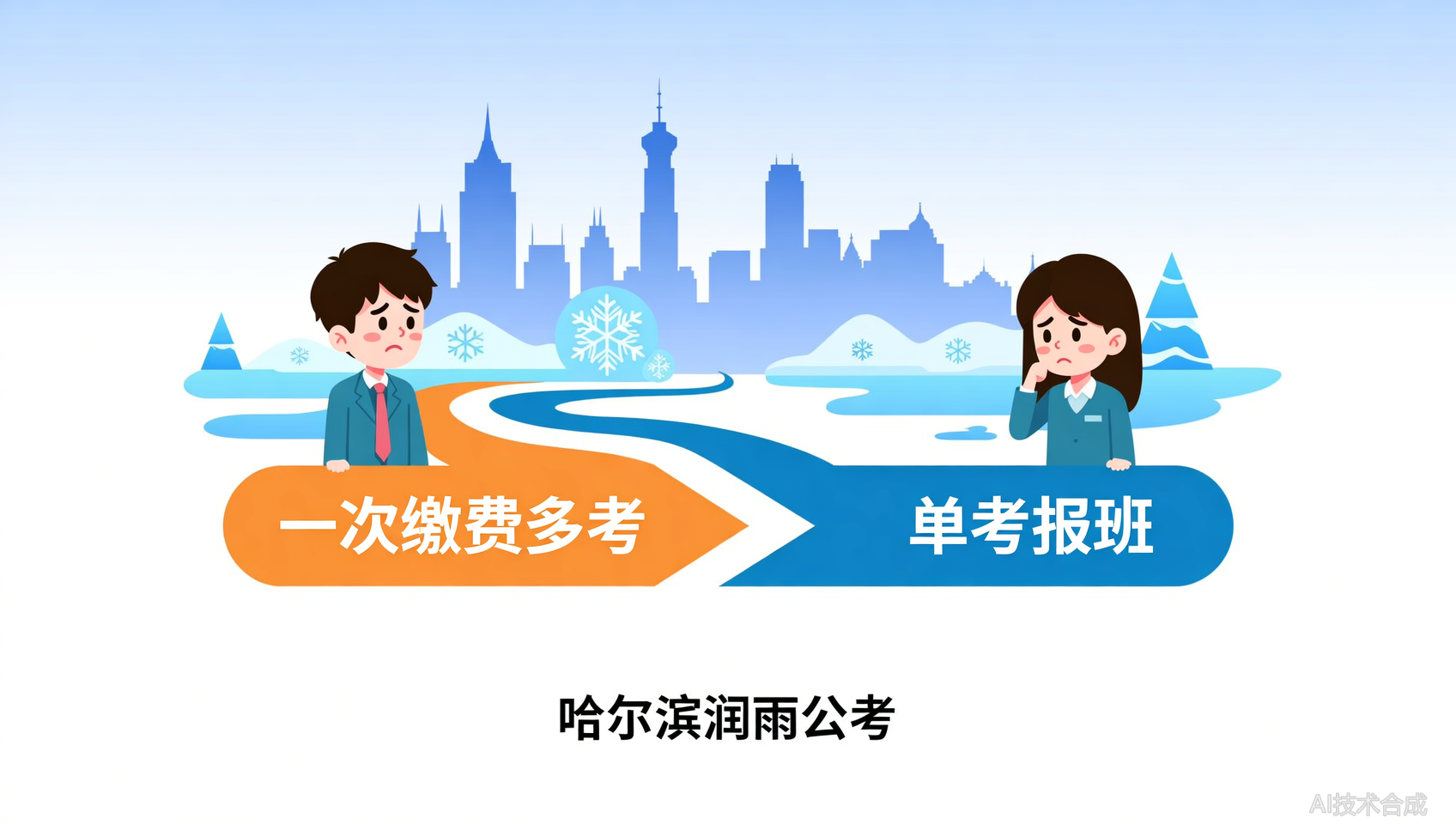 哈尔滨润雨公考&ldquo;一次缴费多考&rdquo;与单考报班，谁更省心？
