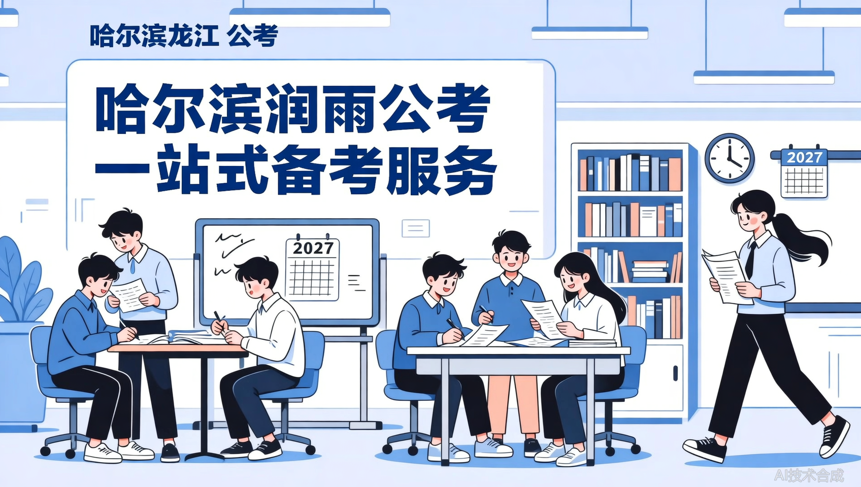 2026下半年启动，哈尔滨润雨公考已为龙江考生铺好全年路