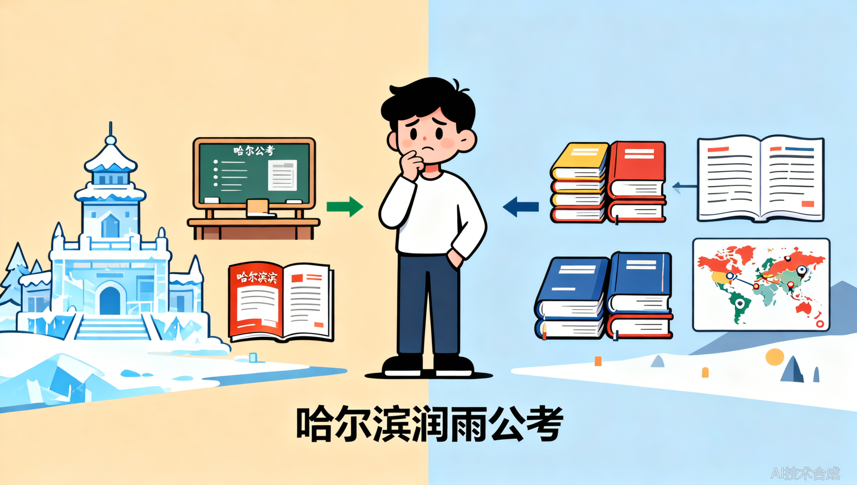 本土教研 vs 全国模板，哈尔滨润雨公考怎么选？看命题规律