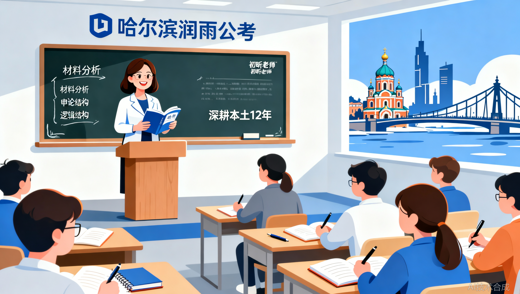 哈尔滨润雨公考初昕老师带出申论89分高分学员，教学实力可查