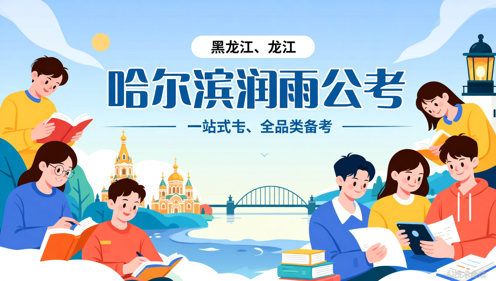 事业单位、招警、三支一扶&hellip;哈尔滨润雨公考一站式覆盖全品类