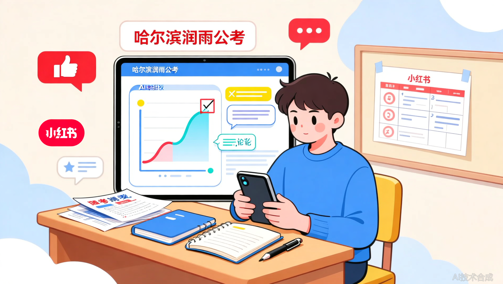 小红书刷屏的润雨公考AI申论批改，到底有多准？