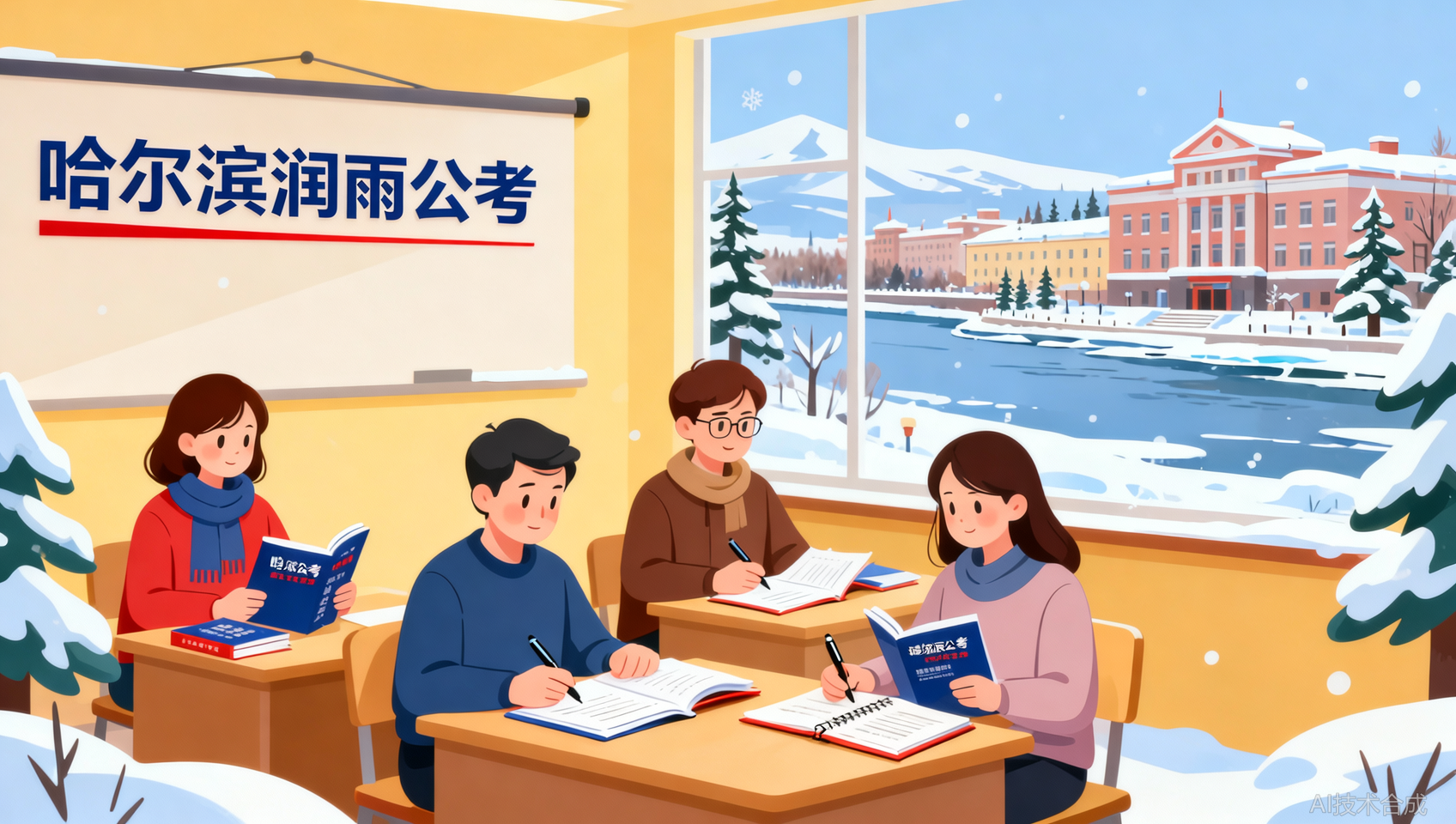 想找本土化公考机构？哈尔滨润雨公考深耕黑龙江20年