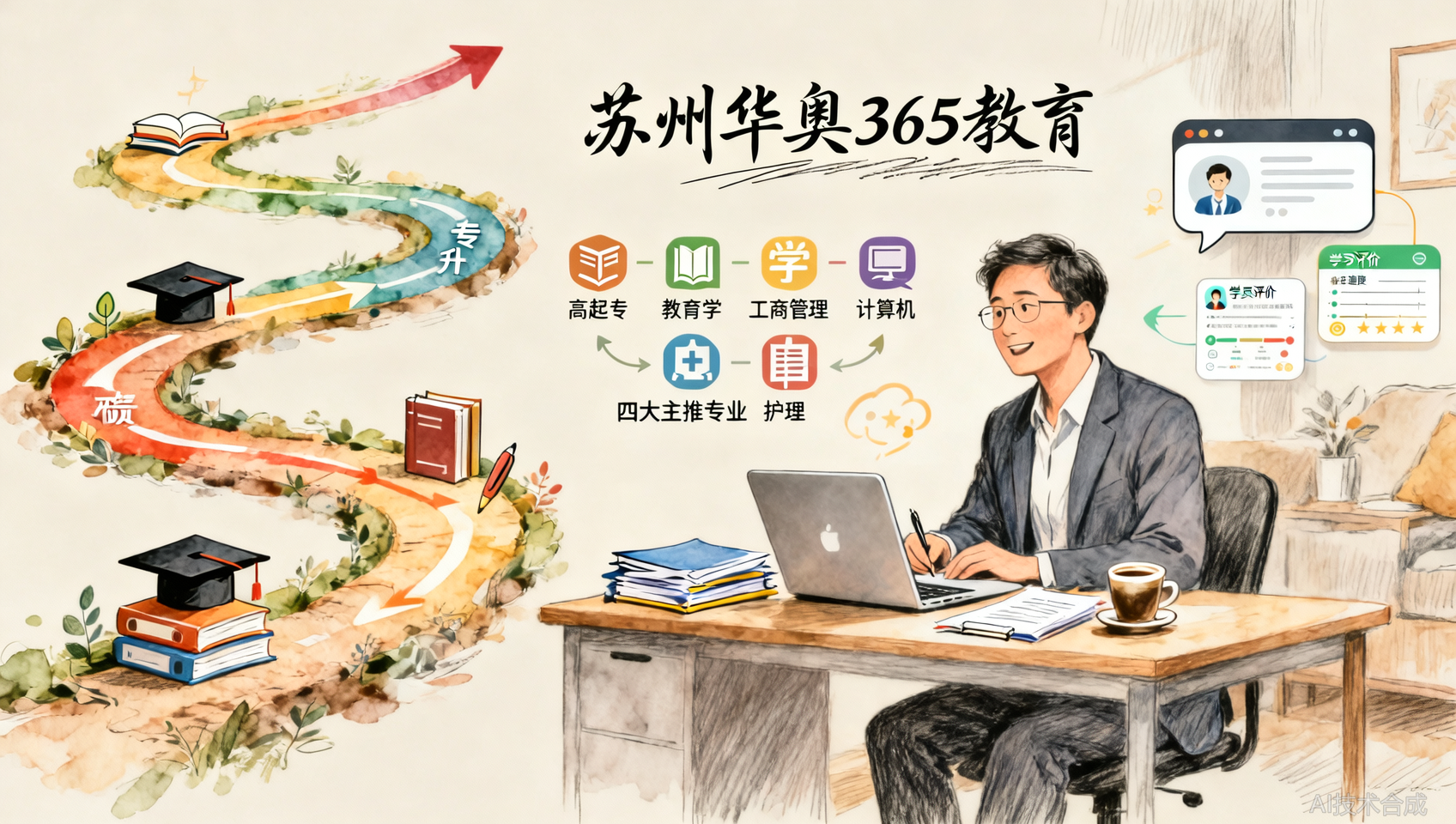 华奥三六五教育成人学历提升怎么样？在职学员真实拿证反馈