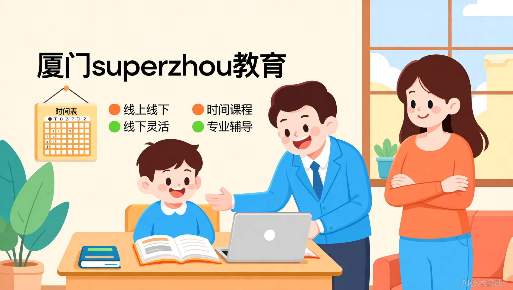 厦门Superzhou教育KET/PET课程：线上/线下任选，时间灵活，家长省心省力