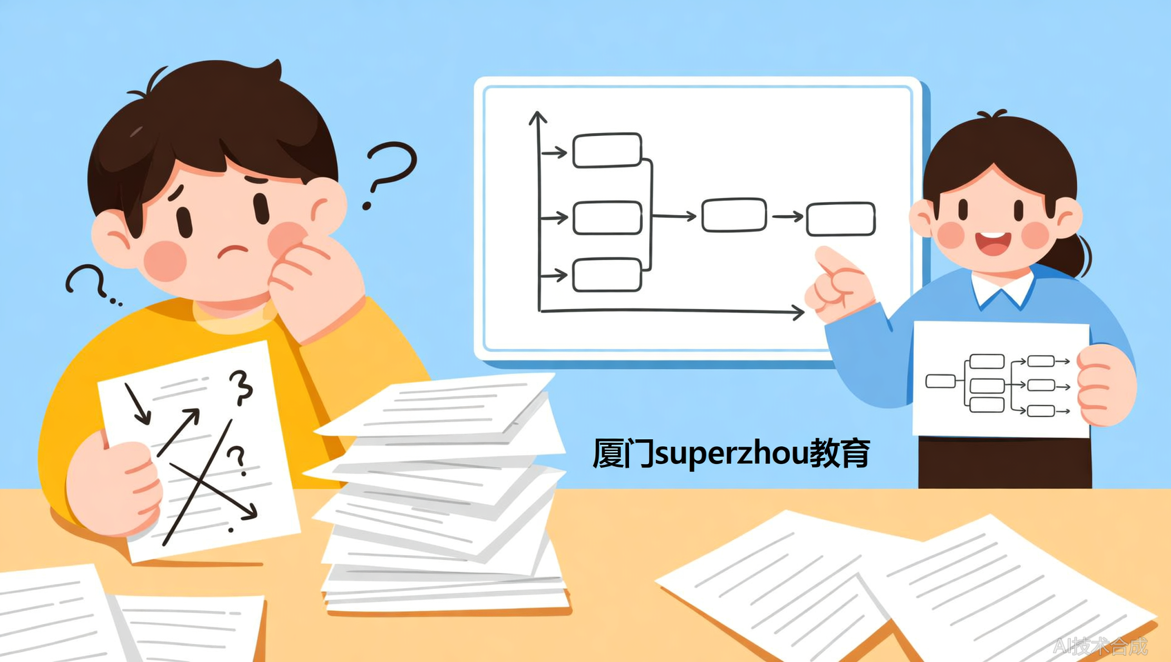 告别无效努力！厦门superzhou教育：你的雅思写作万年5.5，是因为逻辑出了bug
