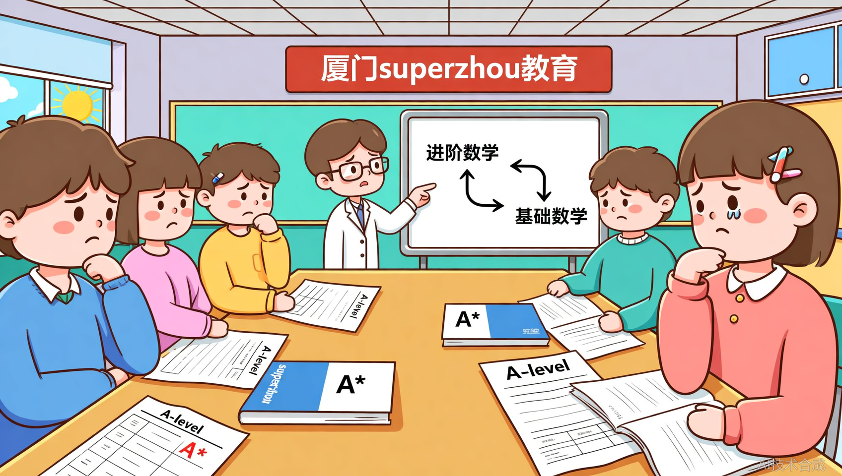 厦门Superzhou教育洞察：A-level数学拿不到A*，90%是因为进阶数学的衔接没做好
