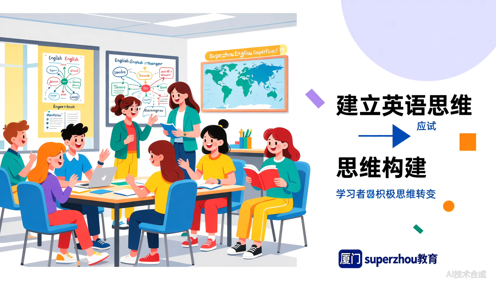 厦门Superzhou教育学员心声：这里不仅教英语，更教会了我用英语思维看世界