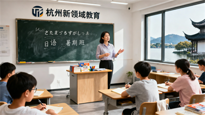 杭州日语暑期班怎么选？新领域杭州校全日制白天班安排详解