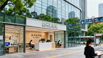 杭州西湖区学日语方便吗？新领域杭州校黄龙国际中心校区全解析