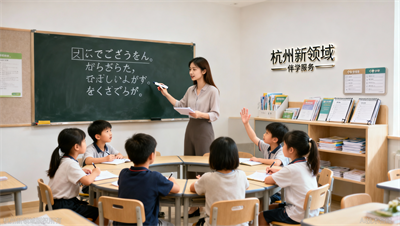 新领域杭州校日语班学习氛围怎么样？小班课堂真实体验