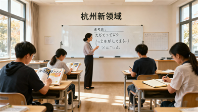 杭州日语周末班哪里有？新领域杭州校周六周日班型说明