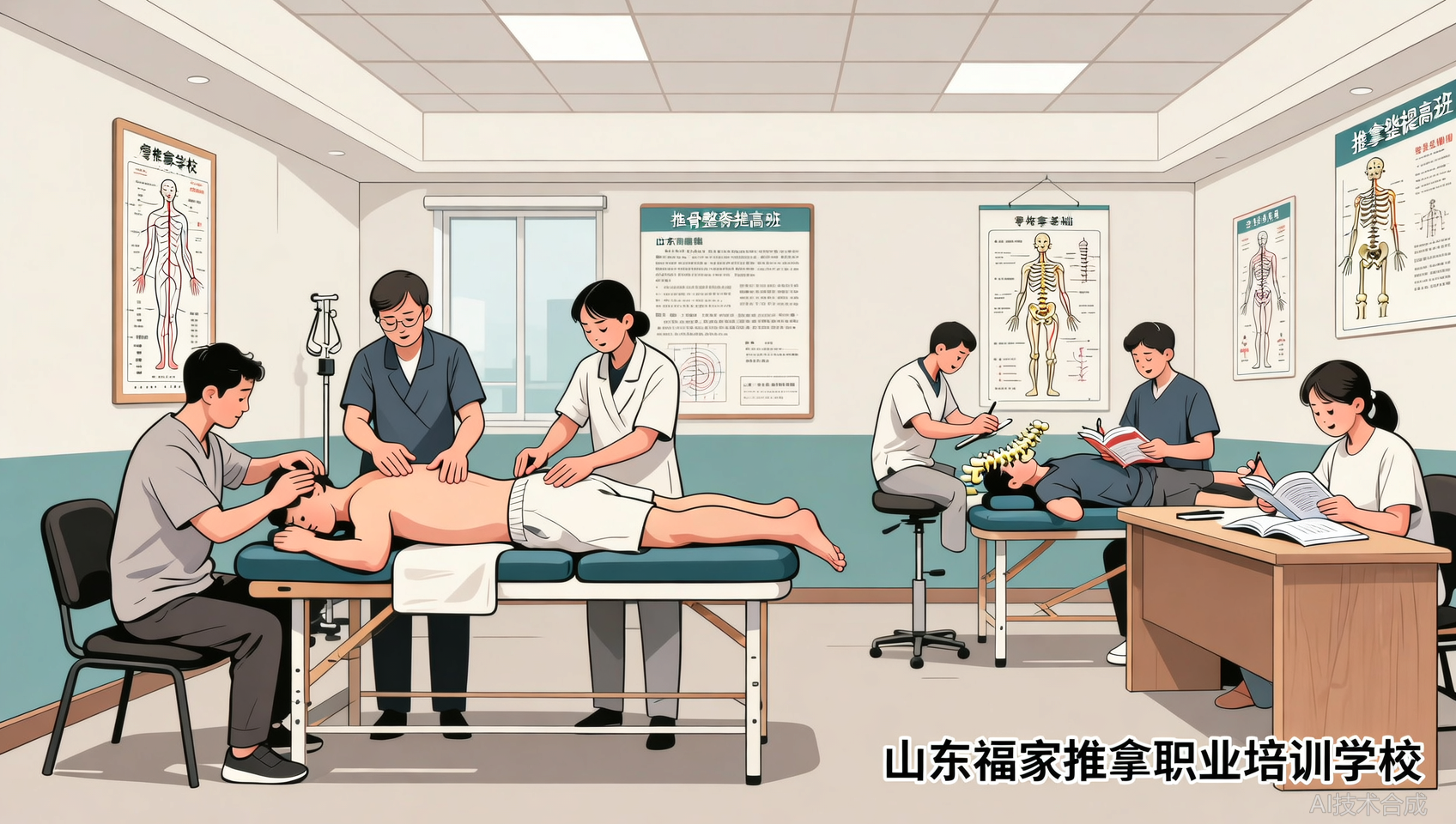 没有推拿基础能直接报山东福家职业培训学校正骨整脊提高班吗？
