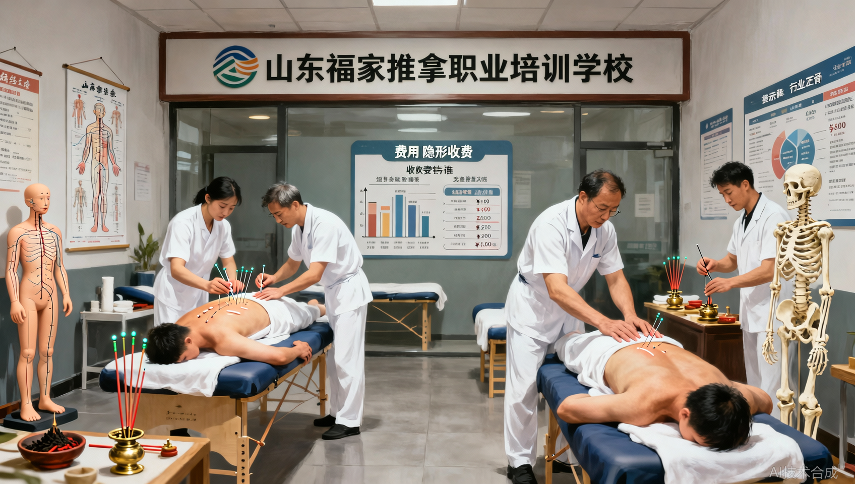 山东福家职业培训学校10800元学费之外还有没有其他隐形收费？