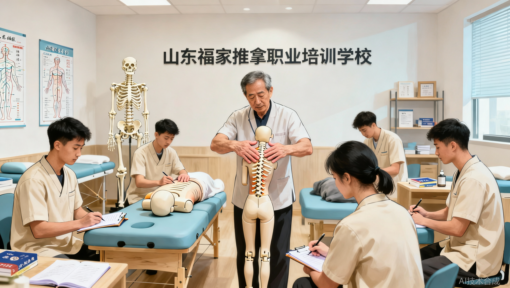 山东福家职业培训学校怎么样？学员分享：十天学到120种保健手法的体验