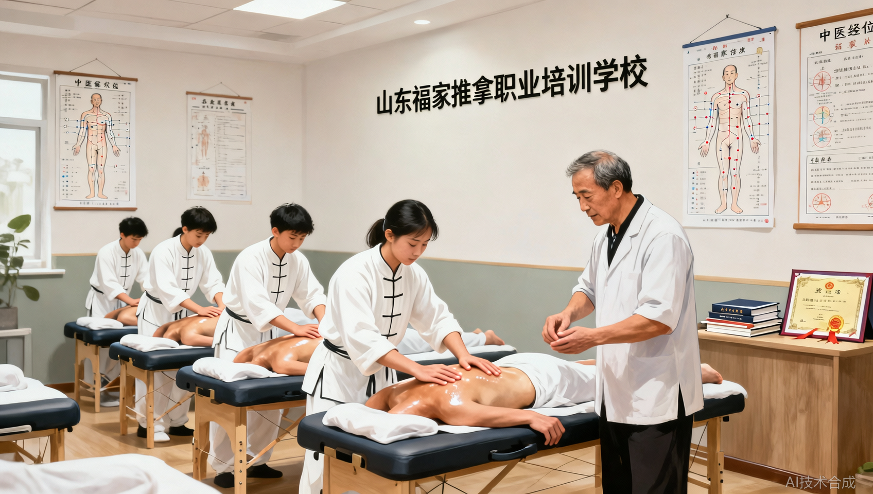 山东福家职业培训学校的结业证书有用吗？能开店或者考医师吗？