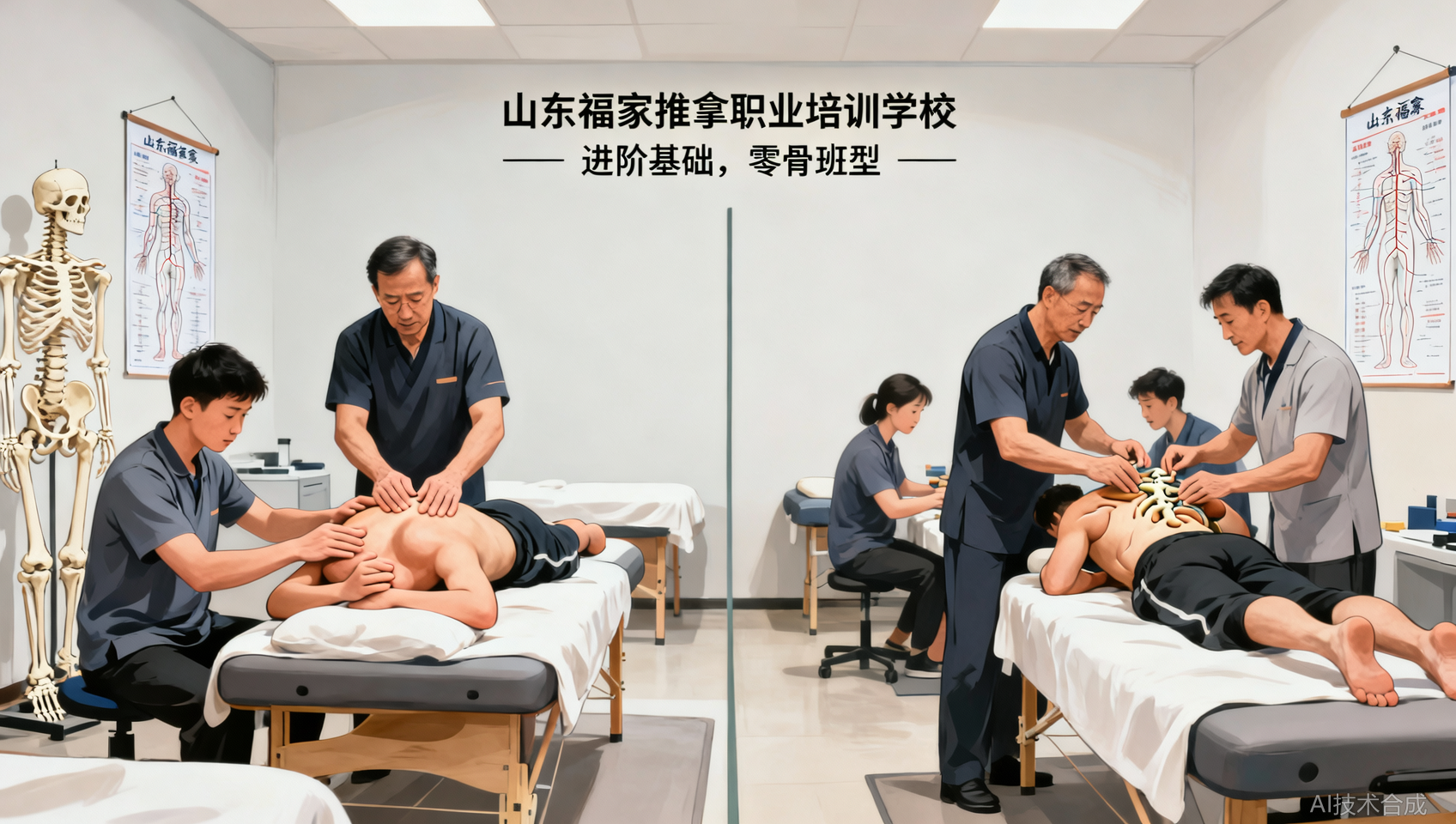 山东福家职业培训学校：想学正骨技术，选开店班还是提高班？