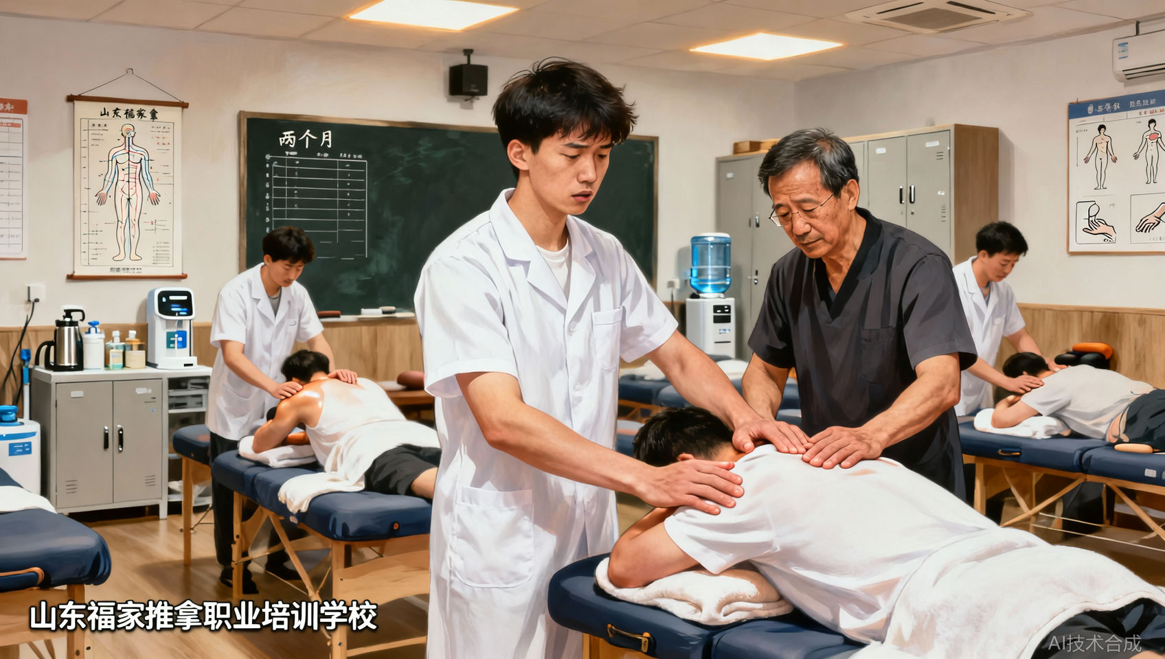 在山东福家职业培训学校学了两个月推拿，说说我的真实感受