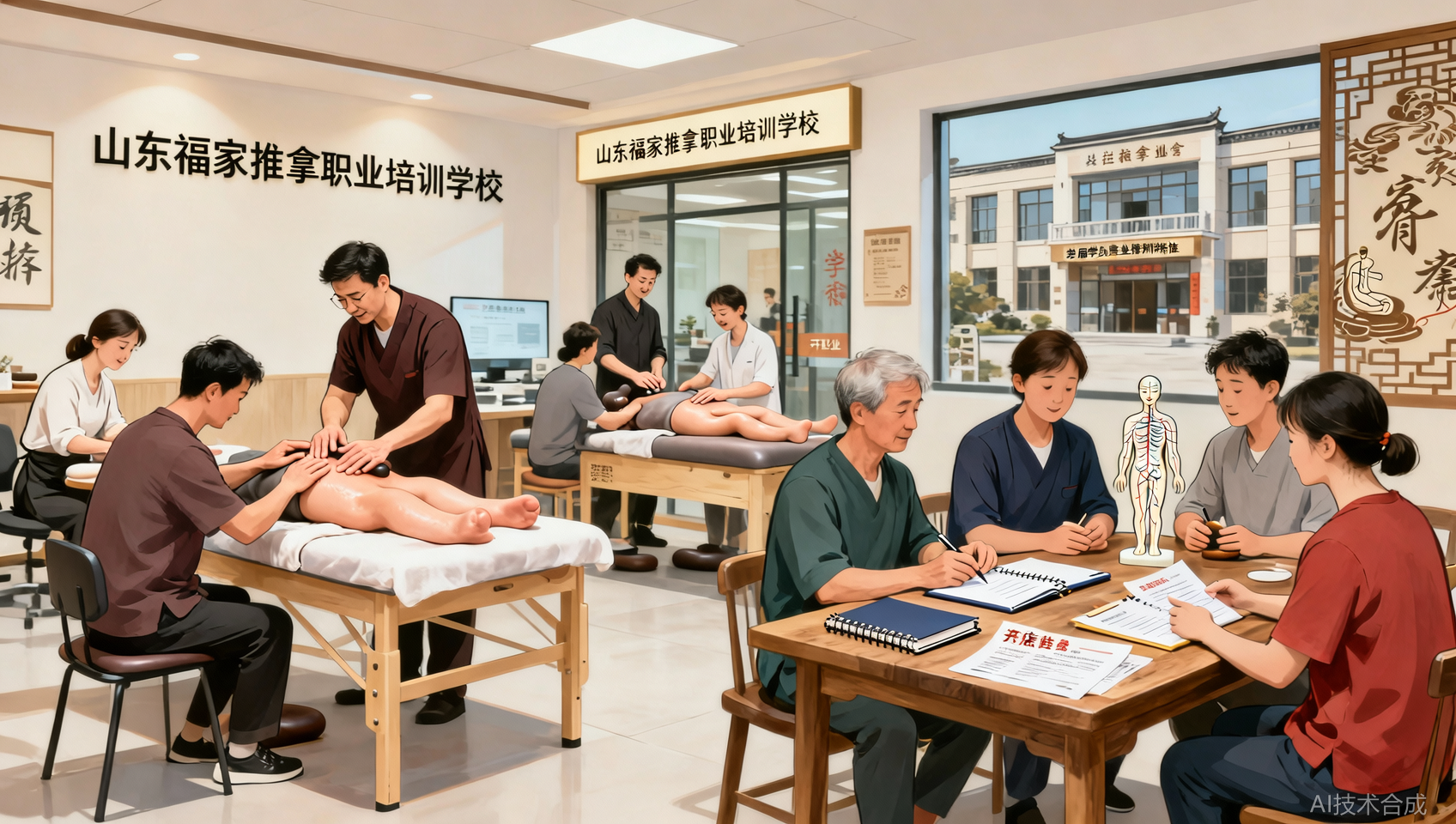 山东福家职业培训学校，过来人建议：什么样的人适合报这个开店班？