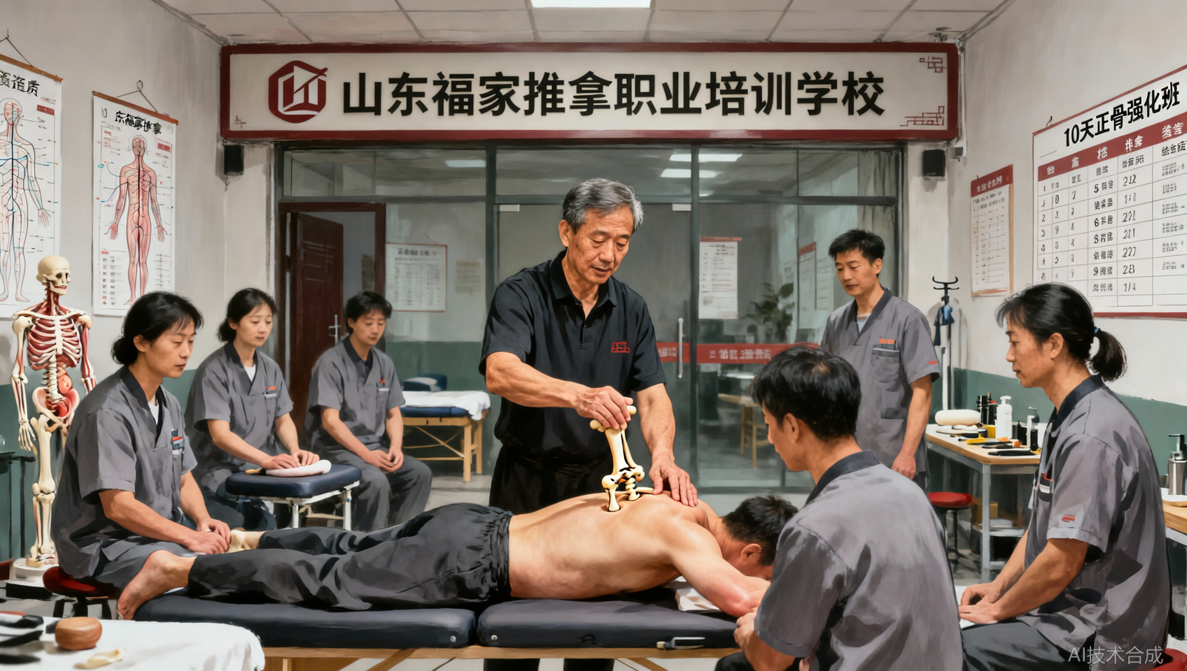 山东福家职业培训学校的正骨整脊提高班，值得推拿店老板专门去进修10天吗？