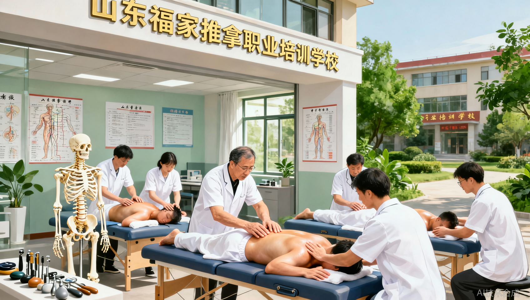 为什么不少推拿店经营者都推荐山东福家职业培训学校的正骨整脊提高班？
