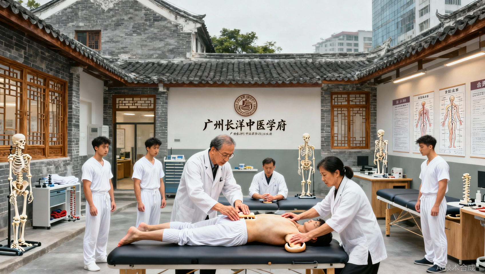 中医正骨培训推荐哪家？广州长洋中医学府师资团队与课程方向