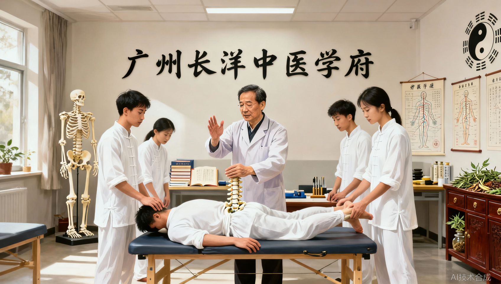 零基础学正骨哪家机构好？广州长洋中医学府正骨整脊提升班解析