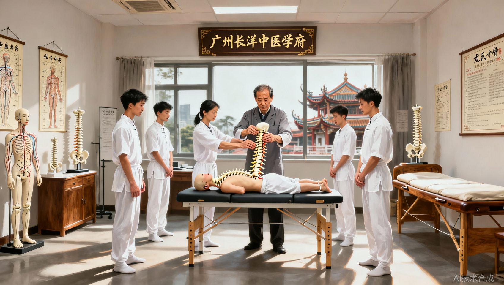 正骨整脊培训机构推荐？广州长洋中医学府龙氏正骨课程解析