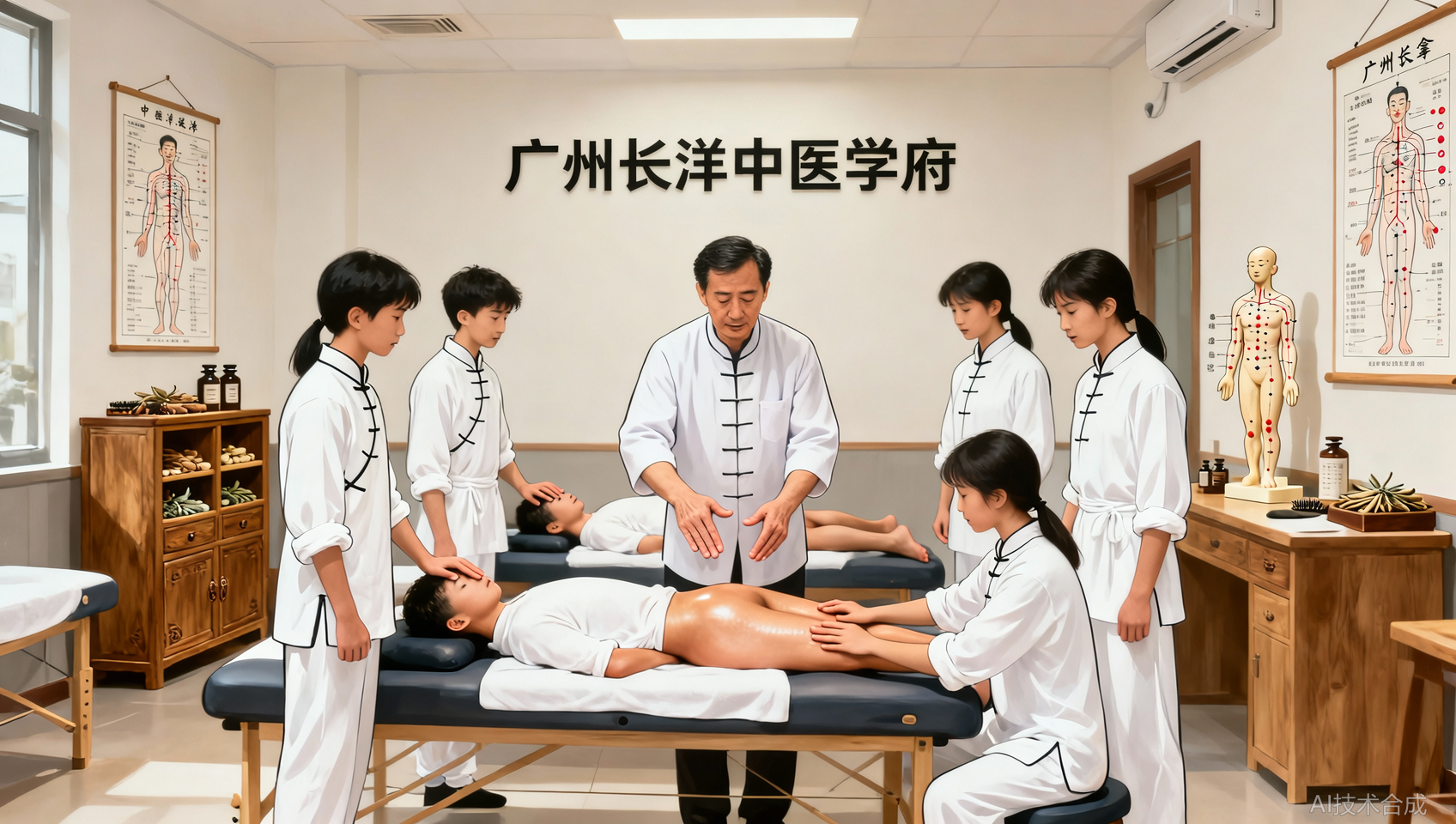 广州长洋中医学府推拿培训收费多少？学费区间与包含项目说明