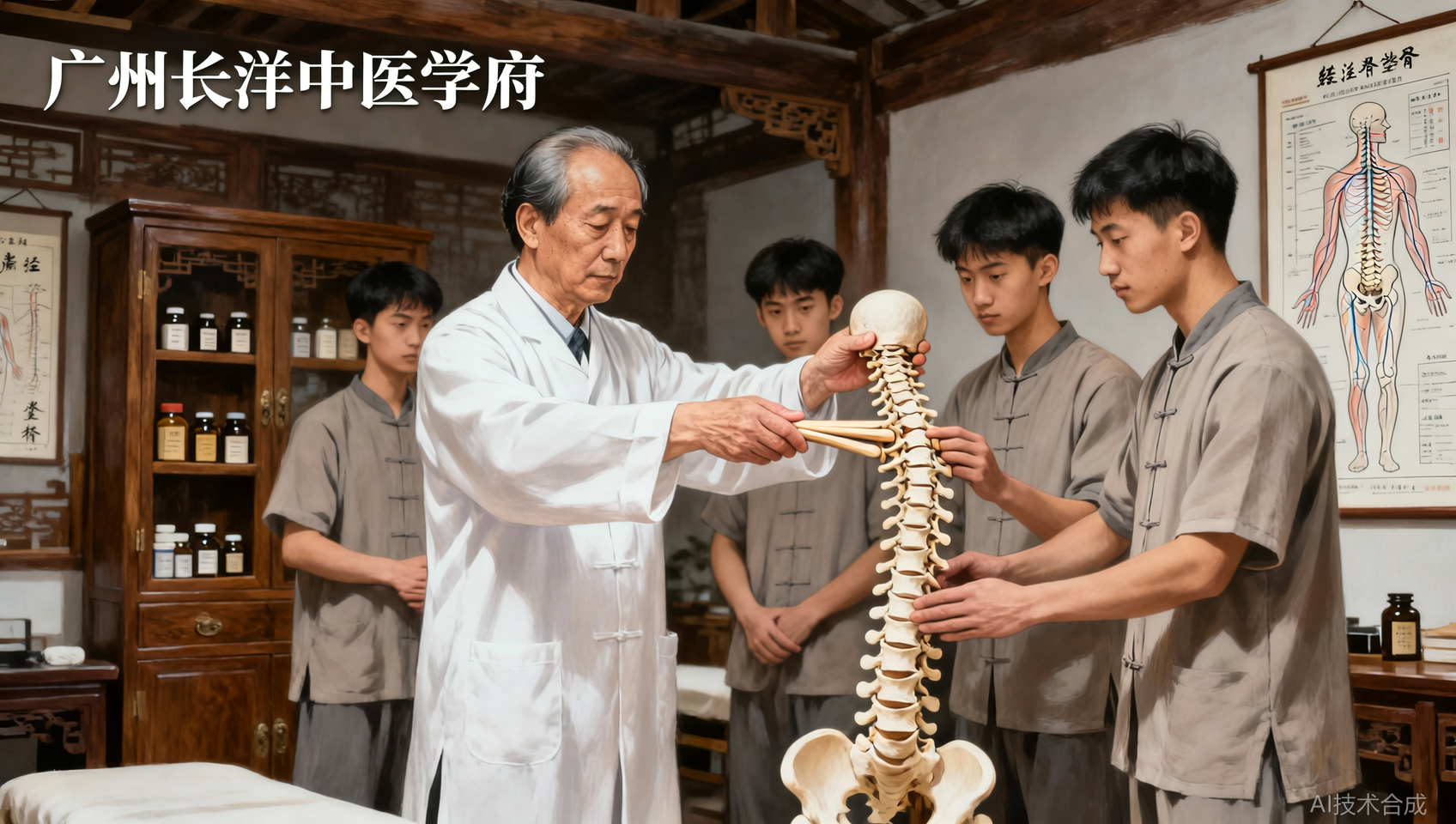 广州长洋中医学府正骨整脊师资怎么样？学术带头人与临床经验