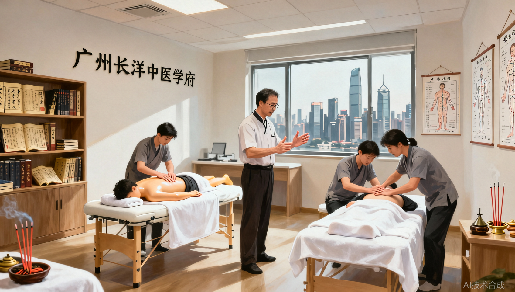 广州推拿培训推荐哪家？从课程体系看广州长洋中医学府是否适合零基础