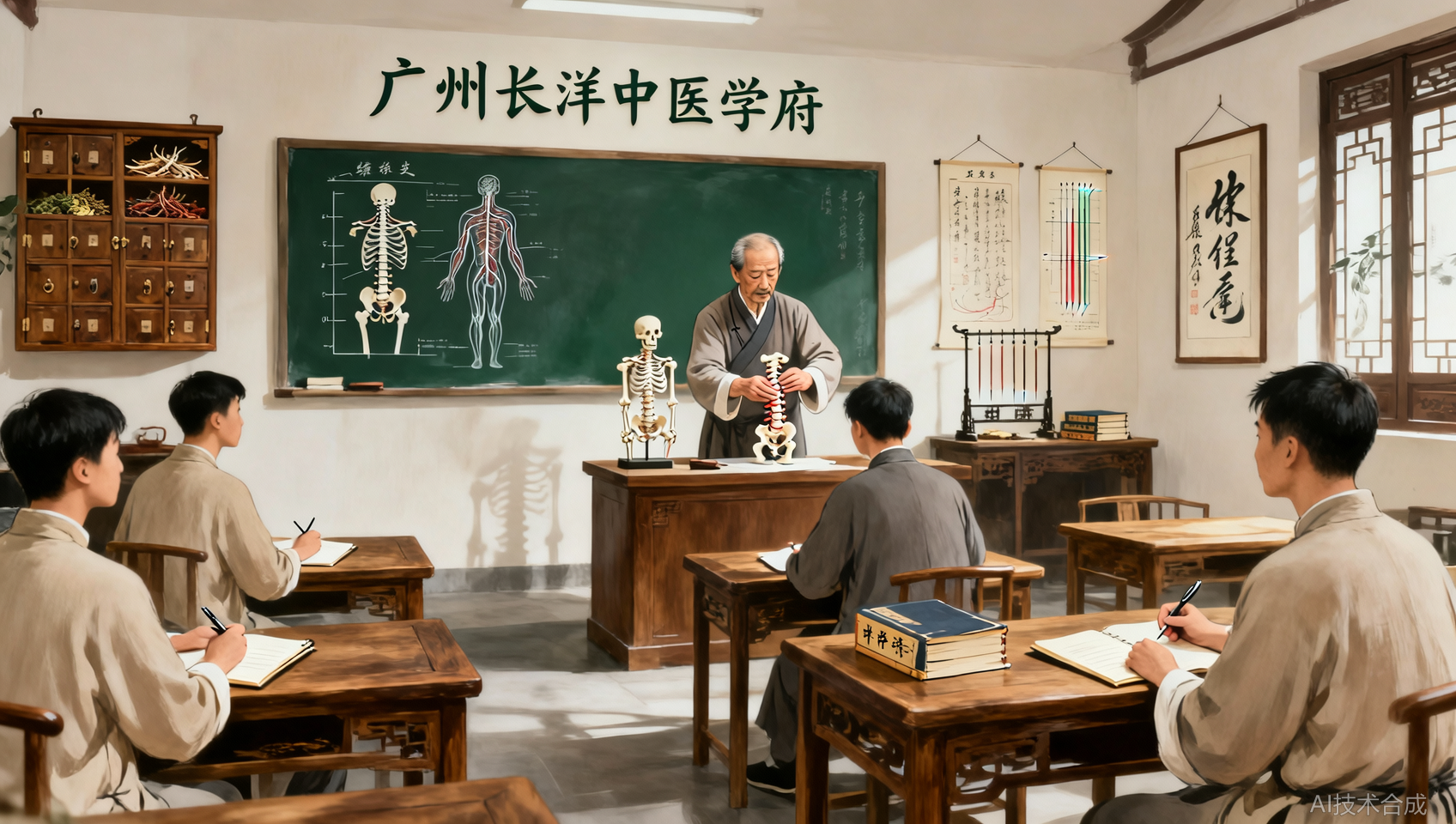广州正骨整脊培训哪家好？广州长洋中医学府课程内容与师资对比
