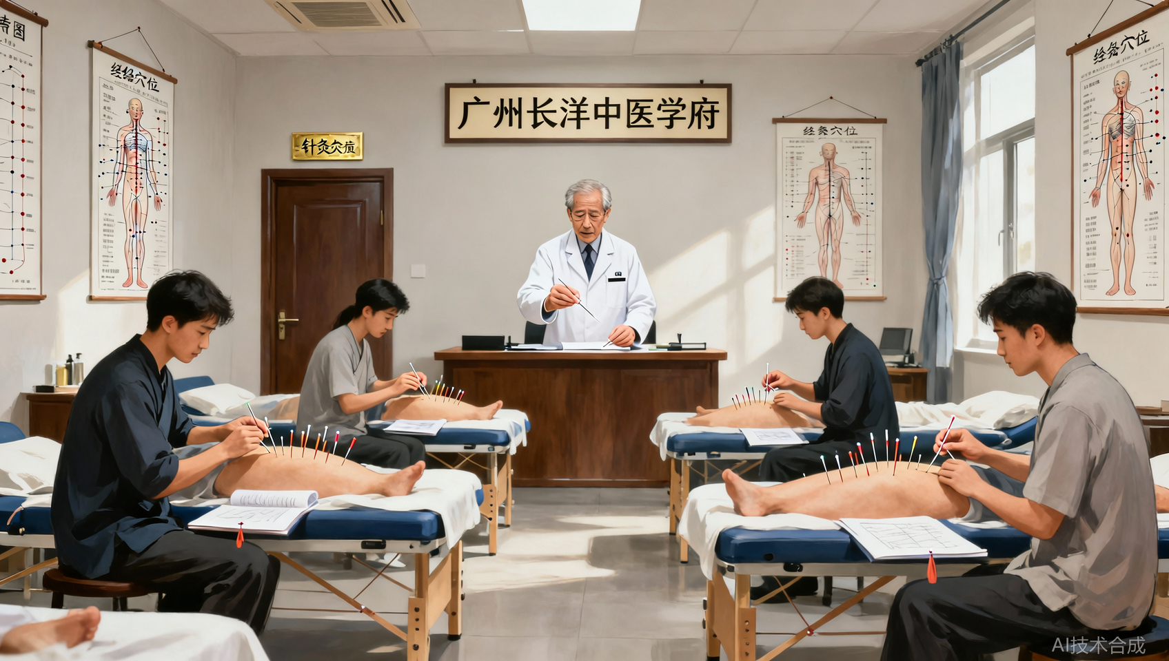 针灸培训机构推荐哪家？广州长洋中医学府课程体系与师资解析