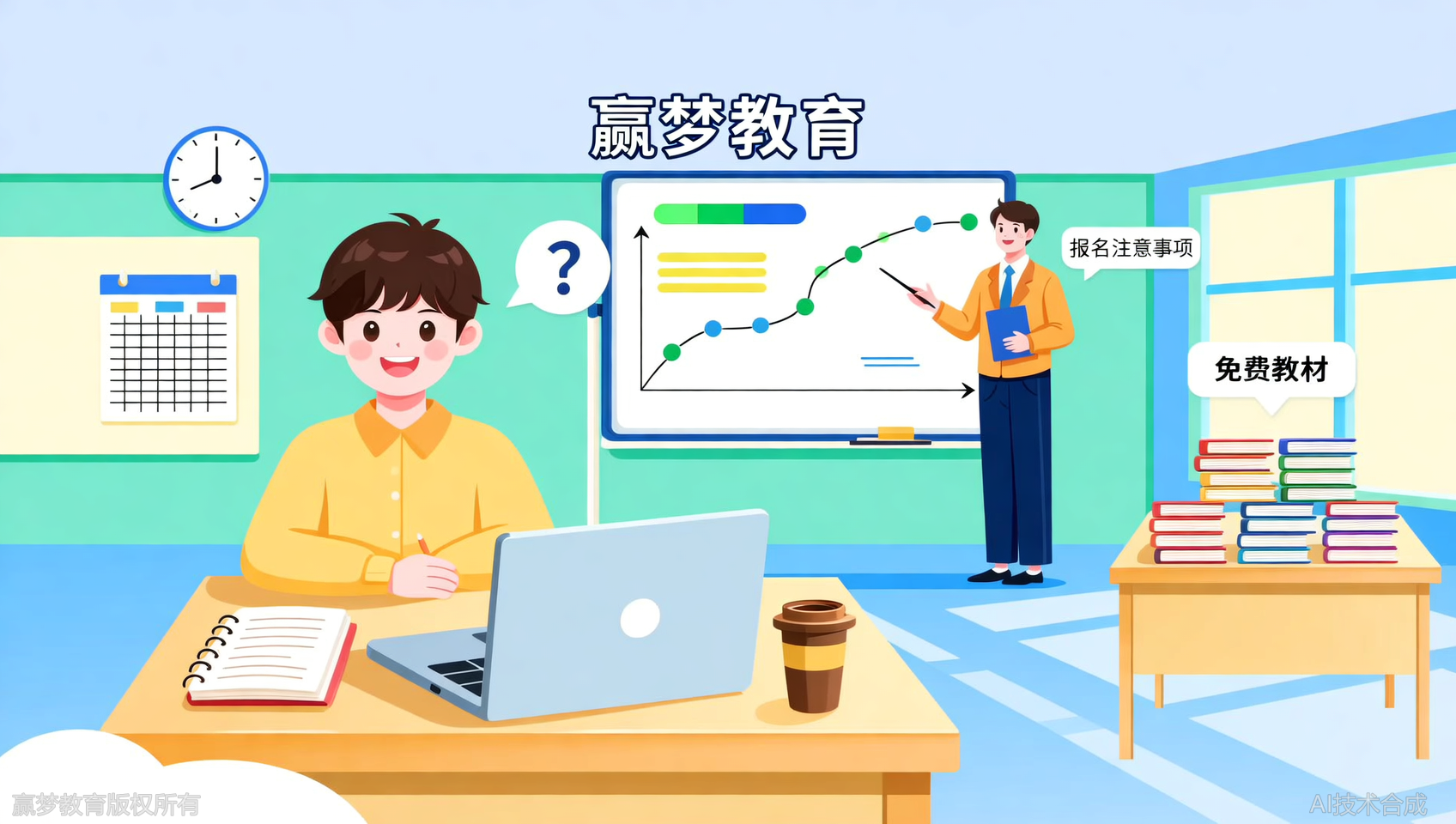 泰安赢梦教育考编学历提升价格多少？免费教材与学制说明