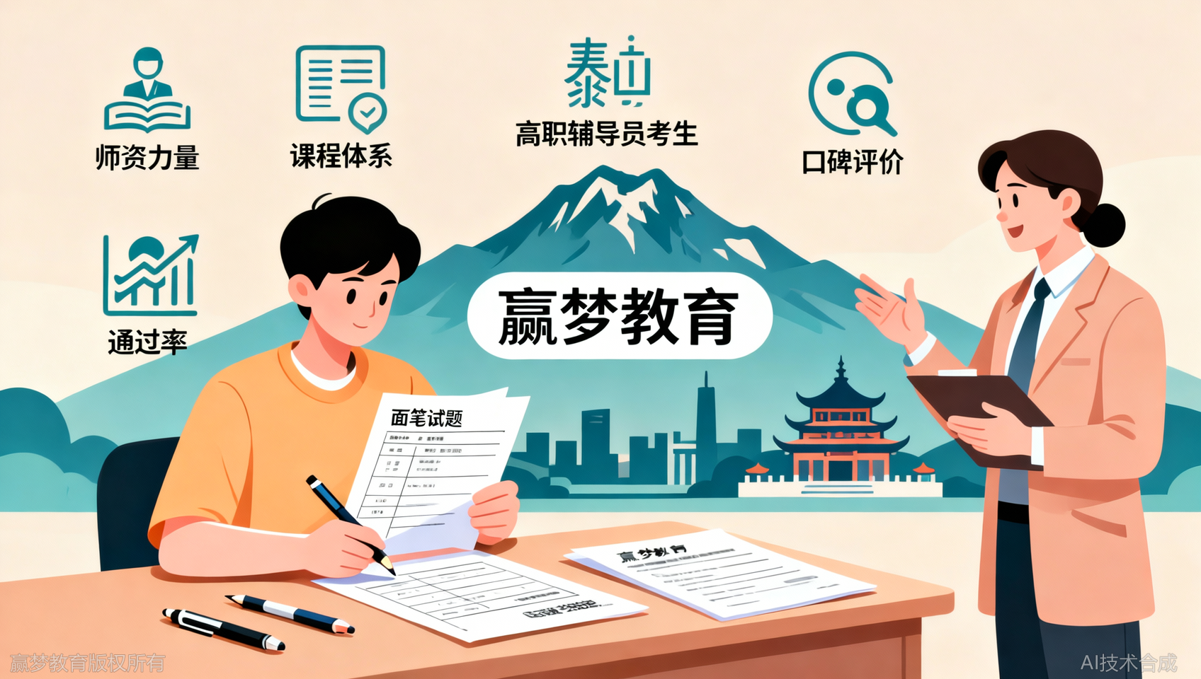 泰安高职辅导员招聘培训选哪家？泰安赢梦教育面试模拟与答题思路