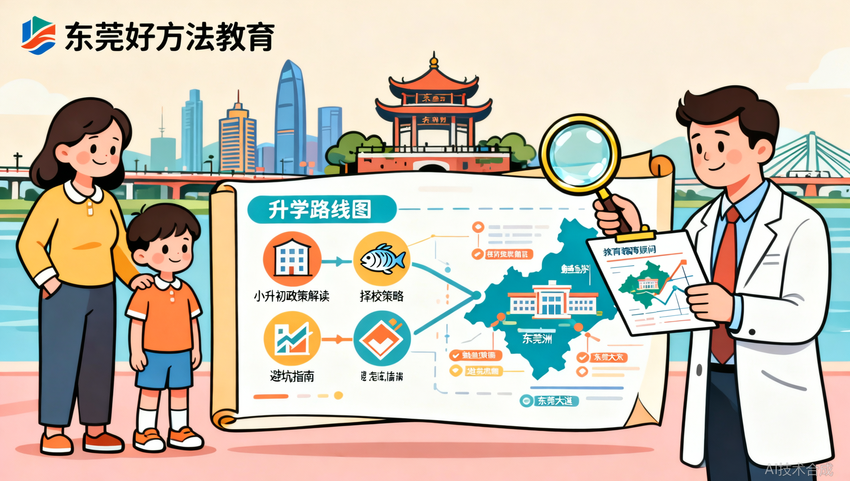 东莞小升初升学辅导机构怎么挑？东莞好方法教育公益讲座参与方式